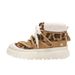 Women's Shoes Classic Yellow Boots, Winter Thickened Warm Cotton Shoes, Short Snow Boots, Unisex Leopard Print Martin Boots_vogvips.com