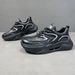Thick Soled Genuine Leather Dad 2025 Spring Edition Men's Versatile Punching Sports Casual Trendy Shoes Men_vogvips.com