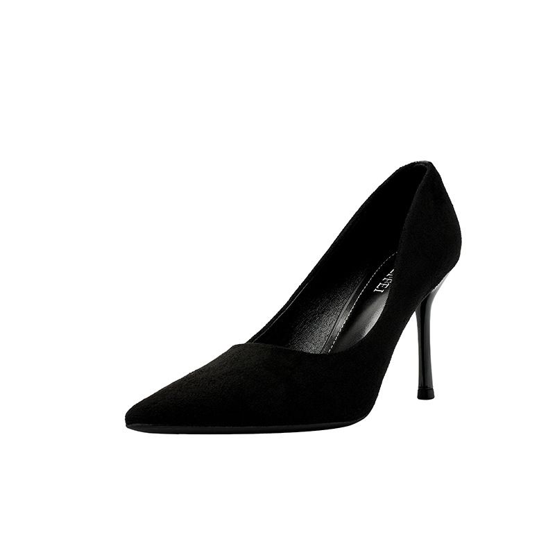 898-000 One Piece Dropshipping 2026 Spring New Work Women's Single Shoes Pointed Toe Thin Heel Shallow Mouth Korean_vogvips.com