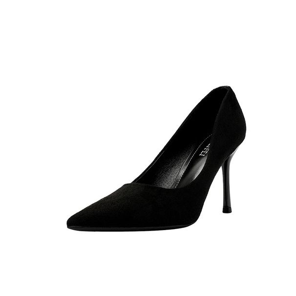 898-000 One Piece Dropshipping 2026 Spring New Work Women's Single Shoes Pointed Toe Thin Heel Shallow Mouth Korean_vogvips.com