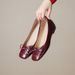 MTX Internet Celebrity French Flat Shallow Mouth Single 2026 New Style Internal Height Increase Soft Sole Bowknot Ballet_vogvips.com