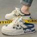 Men's Breathable Slip-On Loafers Casual Summer Shoes With Round Toe And Lightweight Rubber Sole Without Heels Niche Closed Toe Slippers_vogvips.com