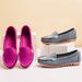 2025 Autumn Shallow Mouth Loafers Flat Single Slip-On Lazy Large Size Export Women's Shoes_vogvips.com