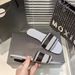 Fashion Outdoor Slippers 2025 New Style Sandals Women's Internet Celebrity Letter Travel Vacation Flat Summer Shoes_vogvips.com