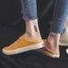 Spring/Summer New Student Canvas Women's Fashion Lace Up Board Open Small White Shoes Sandals Half Drag Brace Breathable_vogvips.com