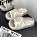 EVA One Strap Flip Flops Comfortable Non Slip Odor Resistant Soft Sole Summer Student Dormitories Home Use Shoes_vogvips.com