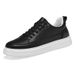 Lace-up Leather Board Shoes Men's Casual Shoes Loafer Large Size Comfortable Breathable Round Head Work Shoes_vogvips.com
