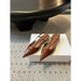 Chuyuji 2026 Spring/Summer New Niche Design Pointed Toe Strap Wedge Shallow Low Heel Closed-Toe Sandals For Women_vogvips.com