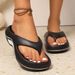 2026 New Leisure Indoor Street Flip Flops For Women Men House Shoes Soft EVA Light Weight Beach Slippers Couples_vogvips.com