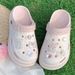 Creative Super Hot Sweet Love Fairy Style Crystal Hole Shoes For Outdoor Wear Thick Soled Platform Sandals_vogvips.com