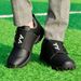 Men's Golf Shoes For Men Fashionable Wide Sole Casual Sports Shoes For Men Automatic Knob Laces Spikeless Shoes Vacation Walking Shoes_vogvips.com