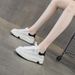 Heart-shaped Korean-style Thick-soled White Women, 2026 Spring New Casual Fashion Versatile Low-top Sneakers For Women_vogvips.com