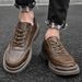 New Leather Spring Men's Shoes High-top Men's Heightening Tooling Martin Boots_vogvips.com