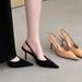 French-style Evening Breeze Leopard Print Suede Pointed-toe High-heeled Sandals For Women, 2026 Spring-summer Closed-toe_vogvips.com