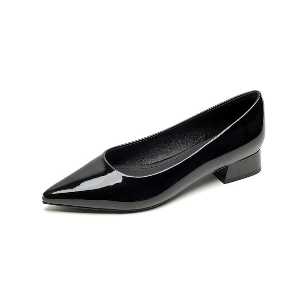 Temperament Small Pointed Versatile Commuting Shallow Mouth Thin Simple Low Heel Single Shoes Women_vogvips.com