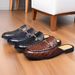 Cross-Border Plus Size European And American Shoes Men's Closed-Toe Slippers Half-Slip Sandals Outdoor Casual Versatile_vogvips.com