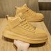 Men's Shoes With Velvet And Thickening To Keep Warm, Casual And Versatile Trendy Shoes, Outdoor Sports, Non Slip And Cold Proof Sneakers, Cotton Shoes_vogvips.com