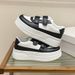 Minimalist White Canvas Sneakers - Street Style Shoes (Breathable & Comfortable, Everyday Wear) - BK6906_vogvips.com