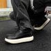 New Leather Spring Men's Shoes High-top Men's Heightening Tooling Martin Boots_vogvips.com