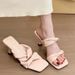 Elegant And Sophisticated High-heeled Sandals For Women, 2026 Summer New Model, Designed To Pair With Dresses, Open-toe_vogvips.com