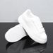 Men's Spring Style Thick Soled White Sneakers Versatile Platform Casual Shoes Breathable Hidden Height Increase Size 5-10_vogvips.com