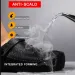 Men's Non-slip Summer Garden Pool Kitchen Work Shoes Beach Women's No Heel Large Size Black Rubber Sandals_vogvips.com
