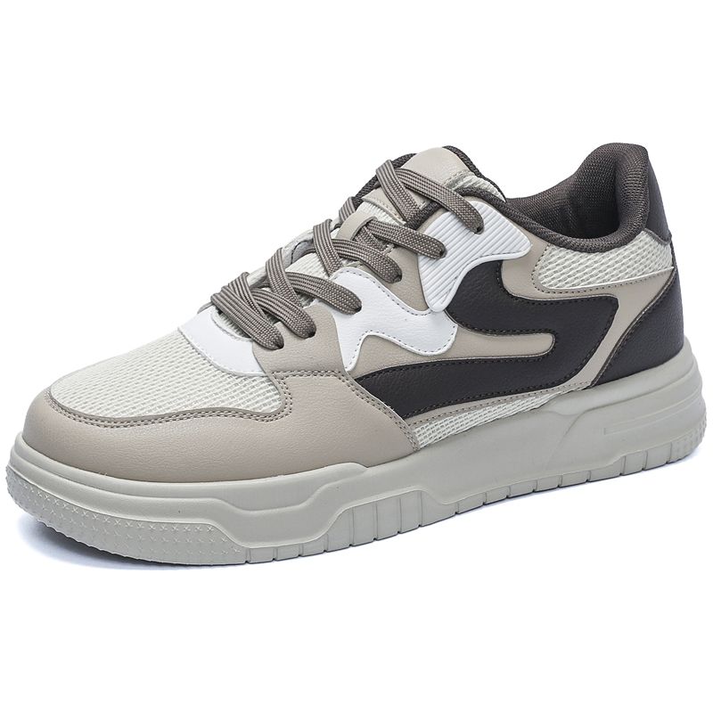 Autumn New Men's Shoes Breathable Mesh Casual Sports Board Shoes Large Size Trendy Shoes_vogvips.com