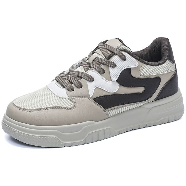 Autumn New Men's Shoes Breathable Mesh Casual Sports Board Shoes Large Size Trendy Shoes_vogvips.com