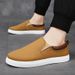 Canvas Summer New One Foot Cloth Casual Work Men's Trendy Shoes_vogvips.com