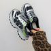 Women Trainers Flats Sneakers Autumn New Women S Dad Mesh Breathable Sports Style Casual Versatile Thick Soled Hiking Running Shoes_vogvips.com
