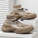 Spring 2026 New Men’s Shoes:Breathable Mesh Sneakers, Versatile Flyknit With Soft Sole, Ideal For Travel_vogvips.com