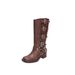 American Style Western Cowboy For Women 2023 New Summer Thin Slimming Versatile Over-the-Knee Long Single Boots_vogvips.com