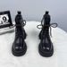 Thick-Soled Martin Boots For Women, British Style Single Leather 2025 New Versatile Stylish Fashion Slim Boots, Height_vogvips.com