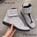 Black Genuine Leather Men's Casual Shoes Street Style Round Toe High-Top Sneakers Autumn Winter Mixed Colors Outdoor Men_vogvips.com