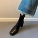 Silent Sole Short Commuting High Stretch Slim Autumn Winter Thick Heel Boots New Street Style_vogvips.com