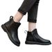 Vintage Martin Boots Women, Short Boots, 2025 Autumn And Winter New Korean Style, Low Heel, Versatile Shoes,_vogvips.com