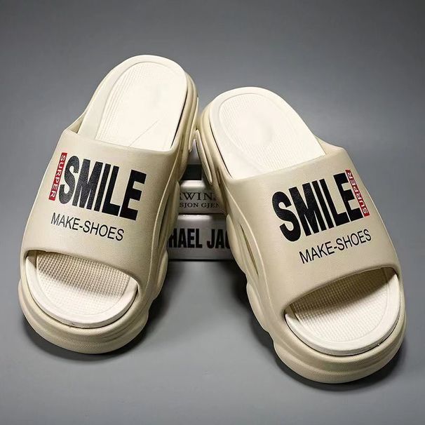 2025 New Trendy Ins Slippers For Men, Summer Outwear, Stepping On Shit Feel, Home Thick Bottom EVA Super Soft Anti Slip_vogvips.com