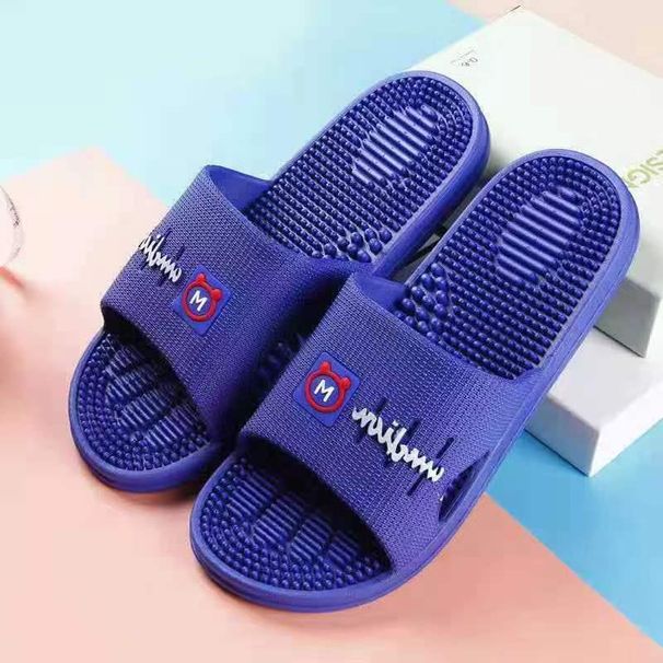 Massage Slippers With Hard Needling Acupoints, Foot Therapy Shoes For Men And Women, Suitable For Home Use, Couple, Summer, Bathroom, Anti Slip_vogvips.com