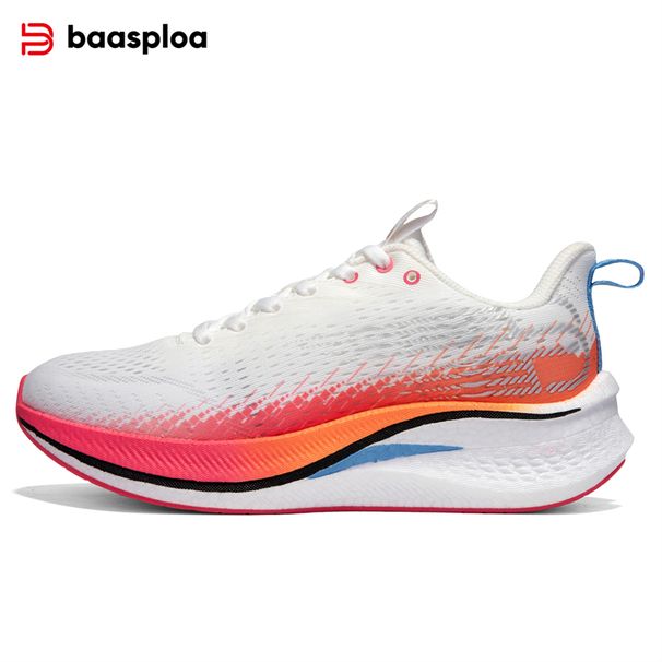 Baasploa New Running Women Casual Lightweight Breathable Sneakers Female Carbon Plate Profsional Cushioning Sports_vogvips.com