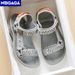 Ladies' Fashion Casual Flat Sandals Outdoor Summer Open-Toe Beach Shoes Soft Sole Comfort Women's Breathable Walking_vogvips.com