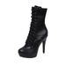 Chain Boots, High Heels, Thin Short Boots, Pole Dancing Catwalk Performance Shoes_vogvips.com