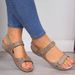 Independent Website: New Large-size Summer Casual Sandals With Buckle And Open Toe, Women's Shoes Wish_vogvips.com