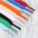 Shoelace Polyester Solid Color Flat Double Hollow Shoelace 8mm_vogvips.com