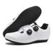 New Style Cycling Shoes With Locks, Double Buckle Lock Shoes, Men's And Women's Road Bicycle Power Shoes, Hard Bottom Mountain Bike Rubber Bottom_vogvips.com