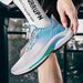 Men's Shoes Rotating Button Mesh Sports Shoes Soft Soled Shock-absorbing Casual Running Shoes Teenagers' Outdoor Trendy Shoes_vogvips.com