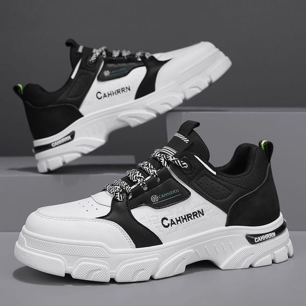 Men's Shoes Casual Sneakers With Cushioned Comfort - Lightweight Low-Top Walking Shoes - Breathable Mesh Lining & Durable Rubber Sole_vogvips.com