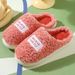 Cotton Women Winter, Anti Slip Indoor Floor, Thick Bottom, Warm And Home Plush Slippers For Men In Winter_vogvips.com