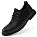Euro Step 2025 Thick-Soled Height-Increasing Trendy For Men, Autumn And Winter Casual Large Size Work Shoes, British Style Fashion_vogvips.com