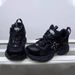 High Quality! SMFK Dad For Women 2024 New Genuine Leather Thick Sole Height Increasing Retro Jogging Sports Versatile_vogvips.com