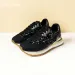 Okimoz Casual Running Sneaker Designer Shoes Black Sequin Metallic Retro Sneakers For Women Outdoor Sport Big Size_vogvips.com